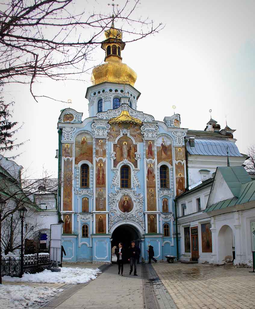 Надвратная церковь Киево-Печерской лавры